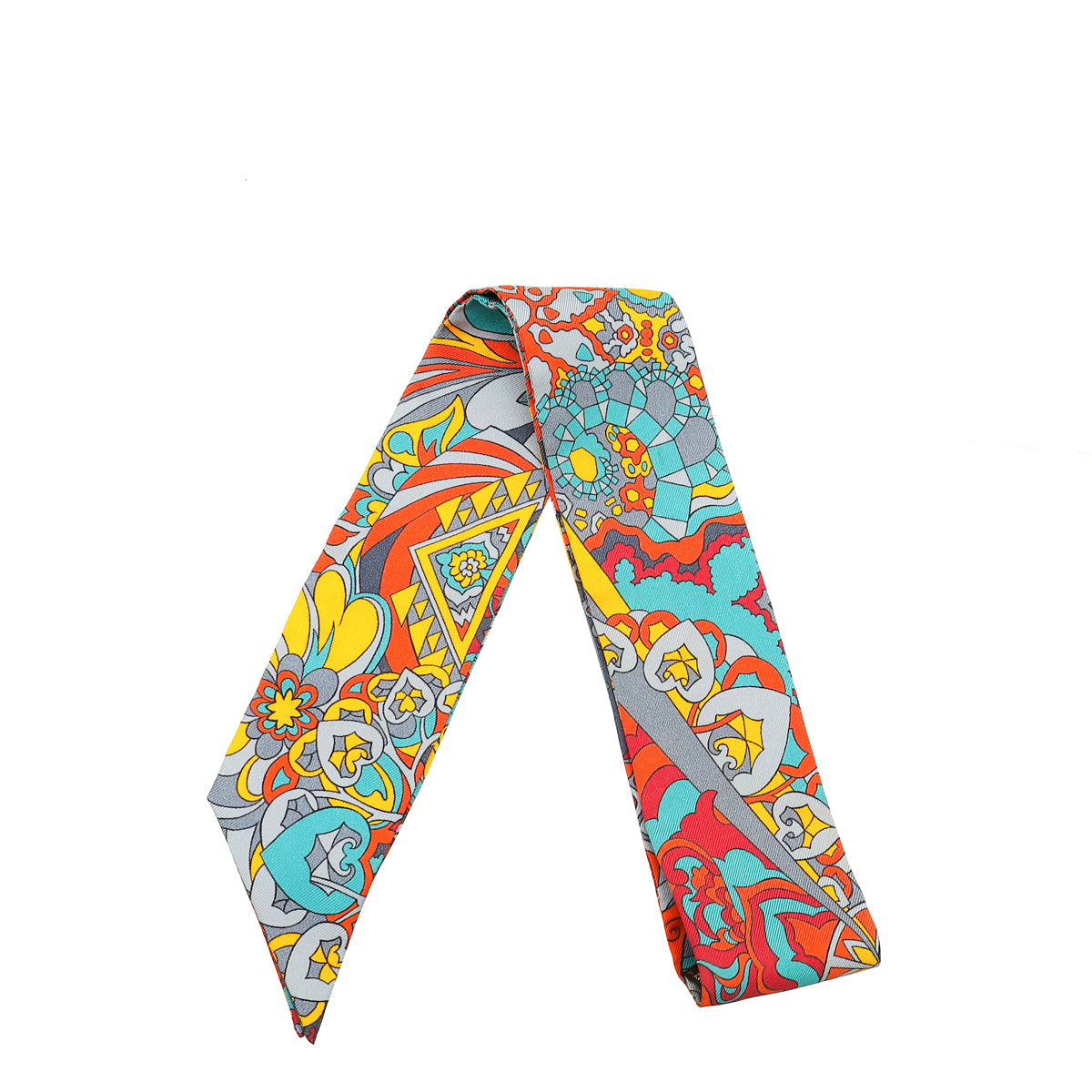 Hermes Multicolor Silk Twilly-Hermes-THE CLOSET