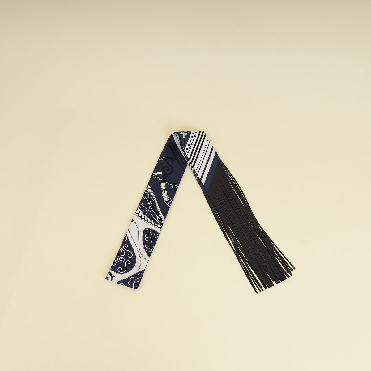 Hermes Bleu Festival des Amazones Bandana Folk Twilly-Hermes-THE CLOSET