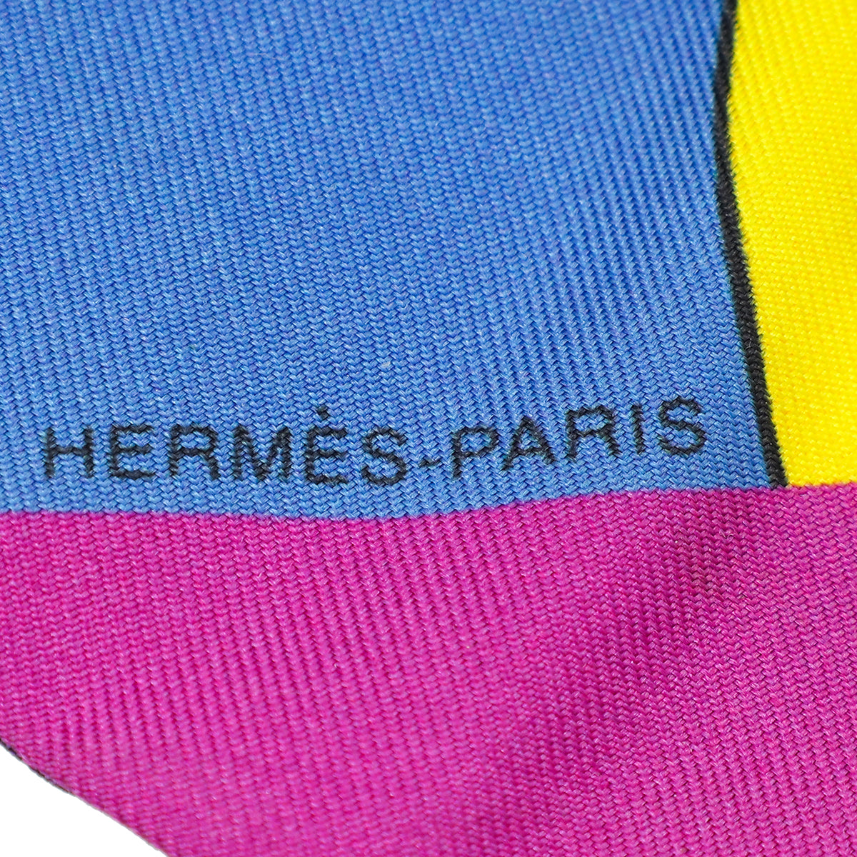 Hermes Multicolor Silk Twilly