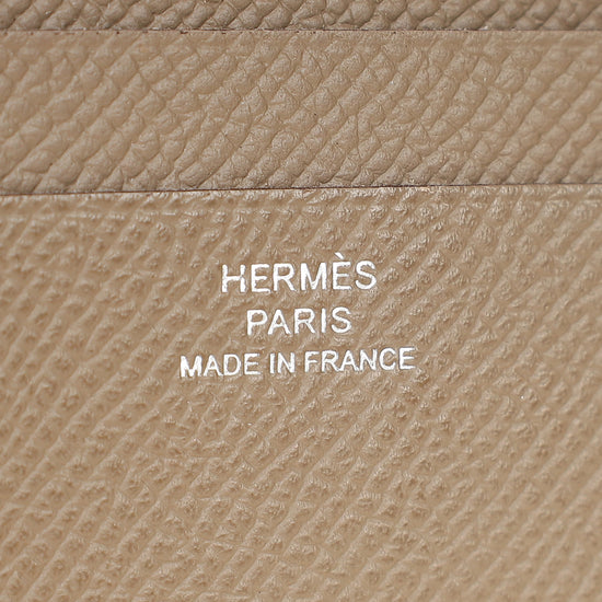 Hermes Etoupe MC² Euclide Card Holder-Hermes-THE CLOSET