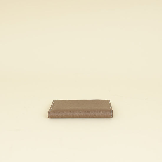 Hermes Etoupe MC² Euclide Card Holder-Hermes-THE CLOSET