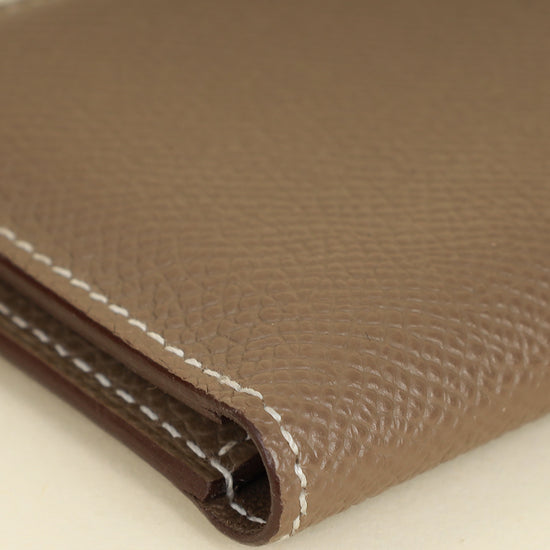 Hermes Etoupe MC² Euclide Card Holder-Hermes-THE CLOSET