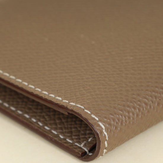 Hermes Etoupe MC² Euclide Card Holder-Hermes-THE CLOSET