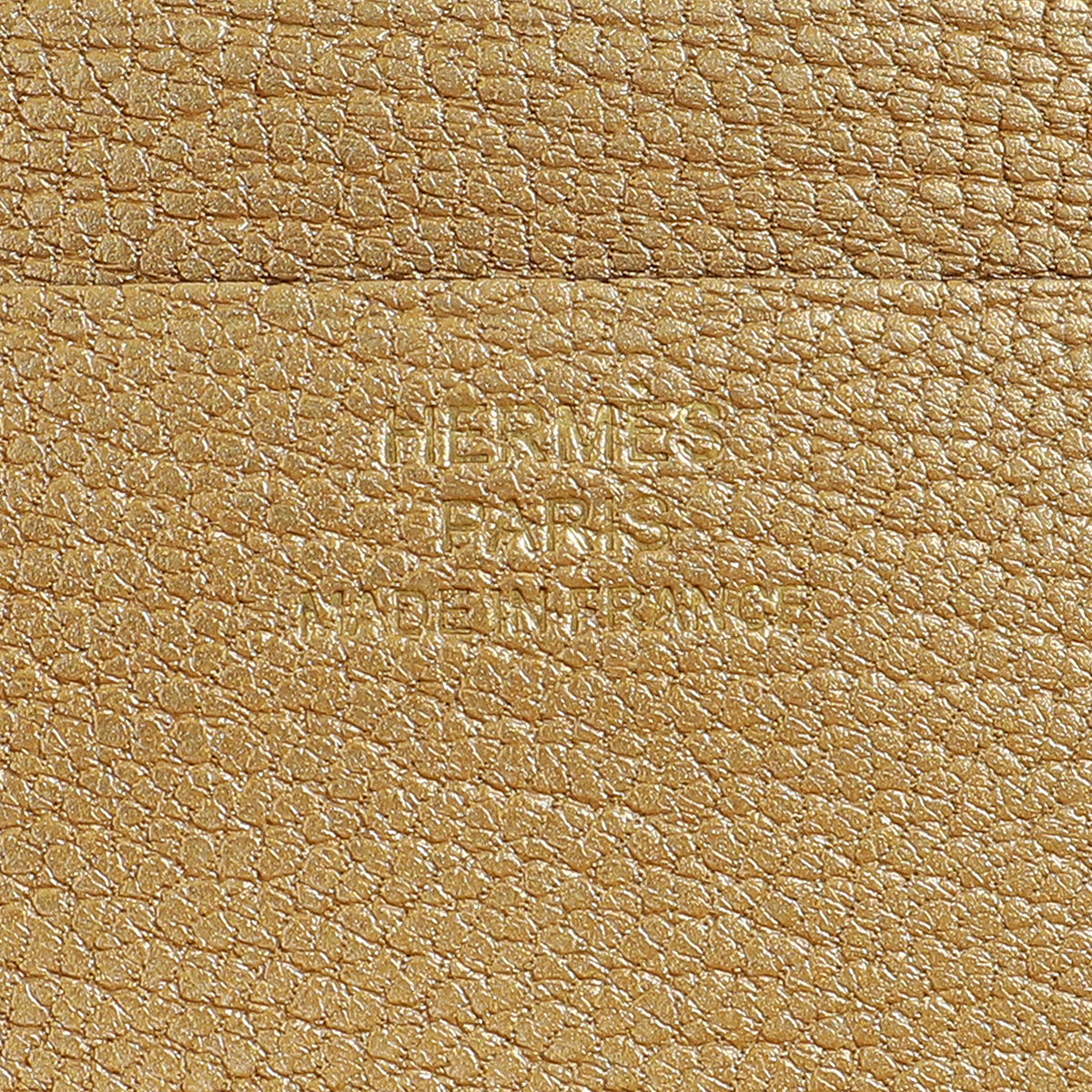 Hermes Dore Medor Card Holder