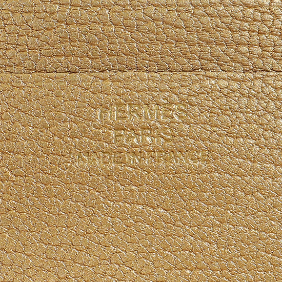 Hermes Dore Medor Card Holder