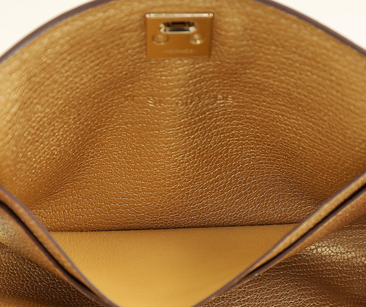 Hermes Dore Medor Card Holder