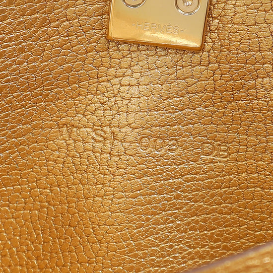 Hermes Dore Medor Card Holder