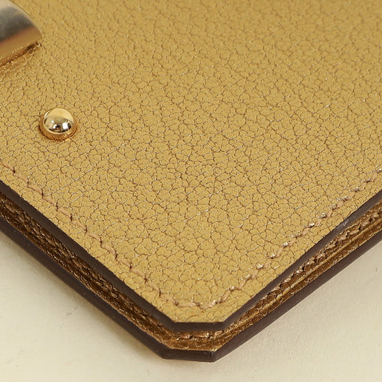 Hermes Dore Medor Card Holder