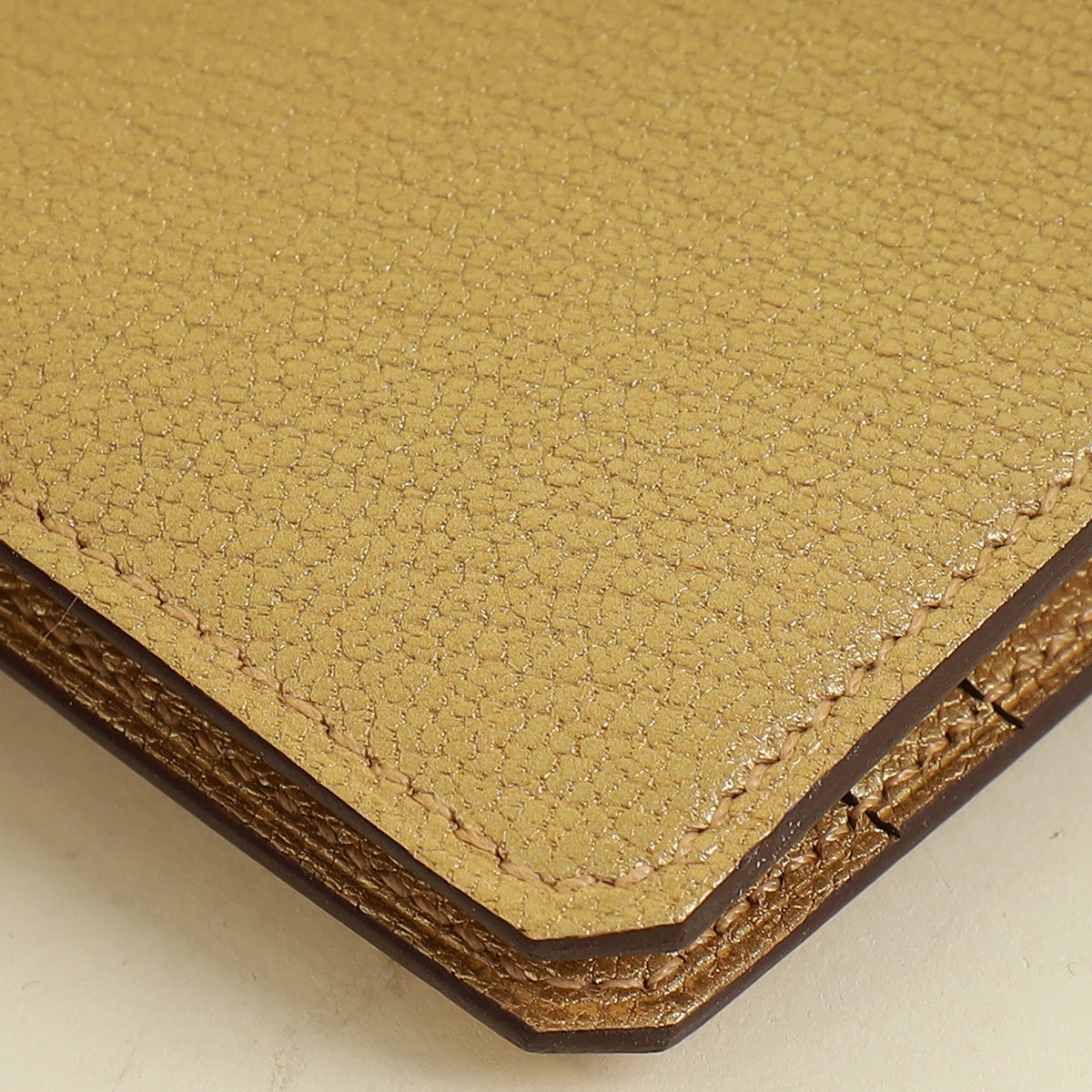 Hermes Dore Medor Card Holder