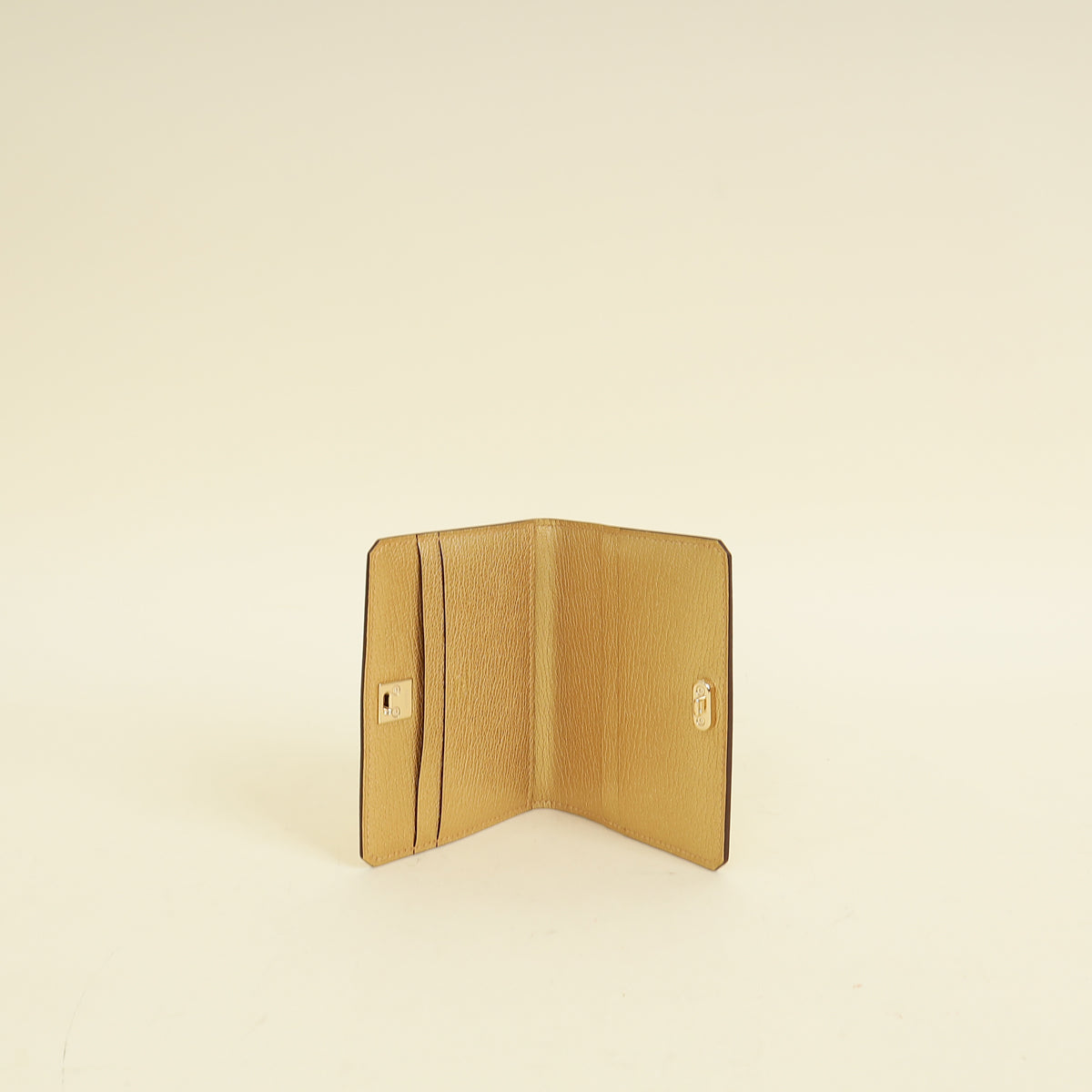 Hermes Dore Medor Card Holder