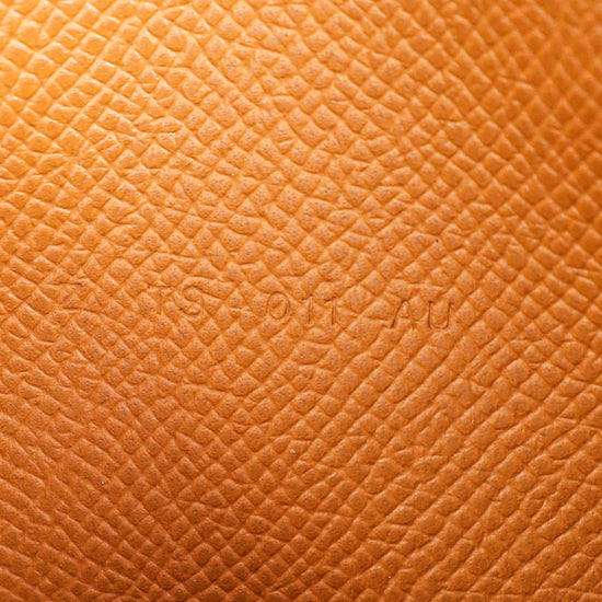 Hermes Gold Kelly Pocket Compact Wallet