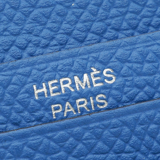 Hermes Bleu France Bearn Wallet