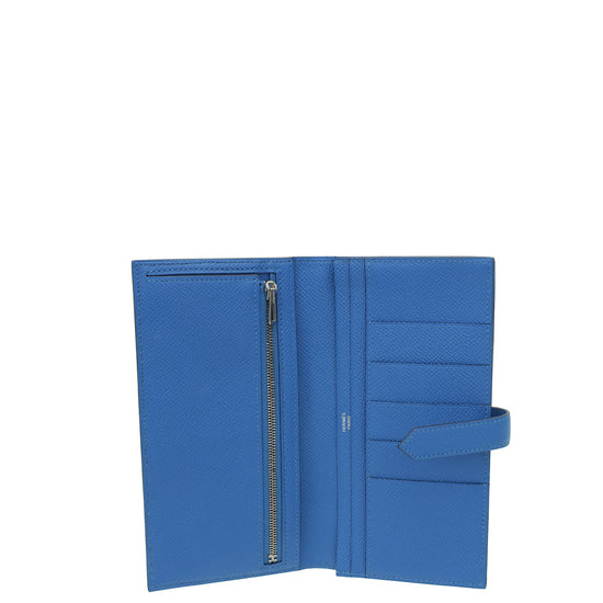 Hermes Bleu France Bearn Wallet