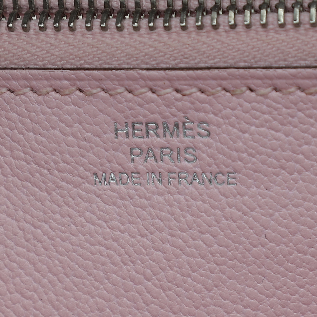 Hermes Rose Sakura Kelly Classic Ghillies Wallet