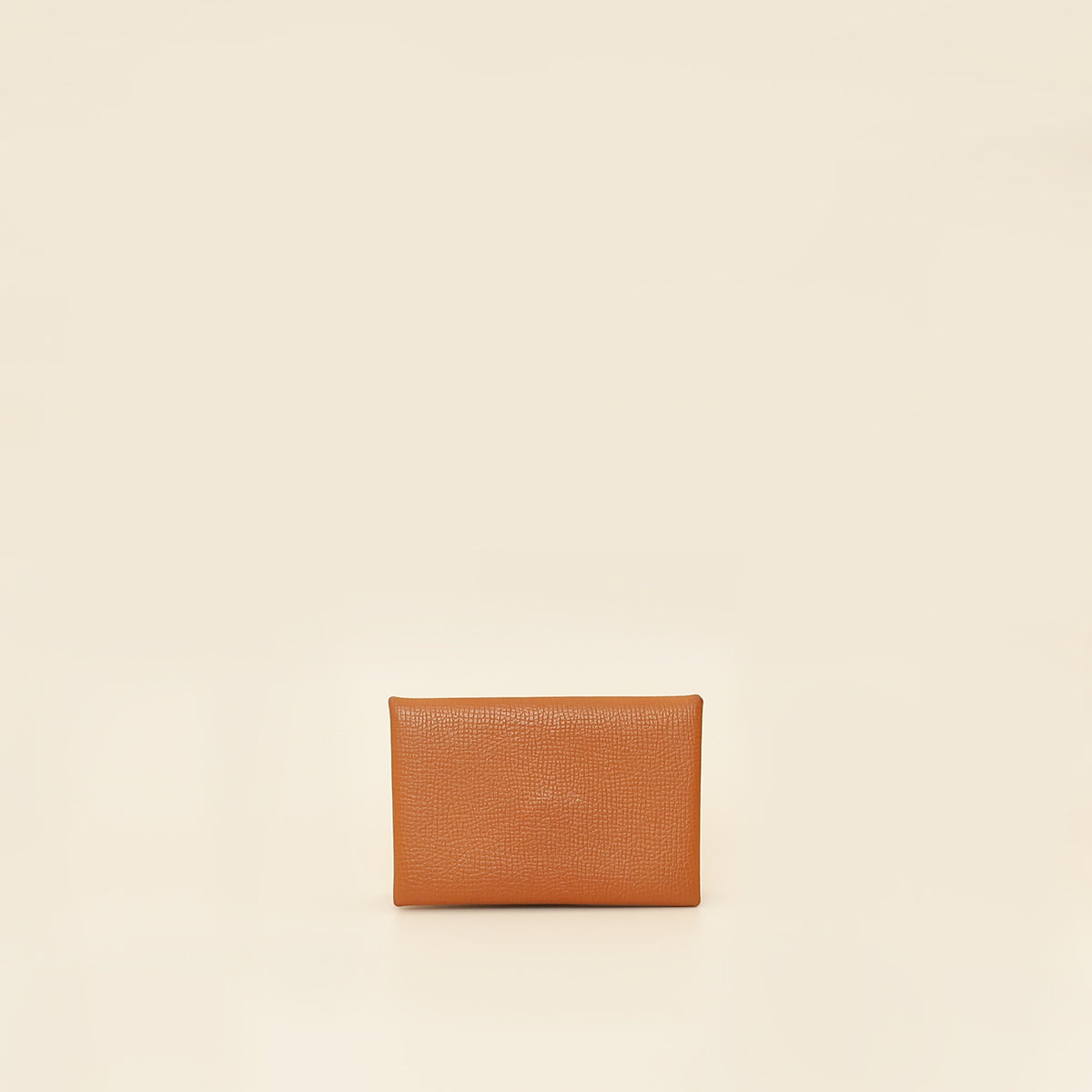 Hermes Gold Calvi Card Holder