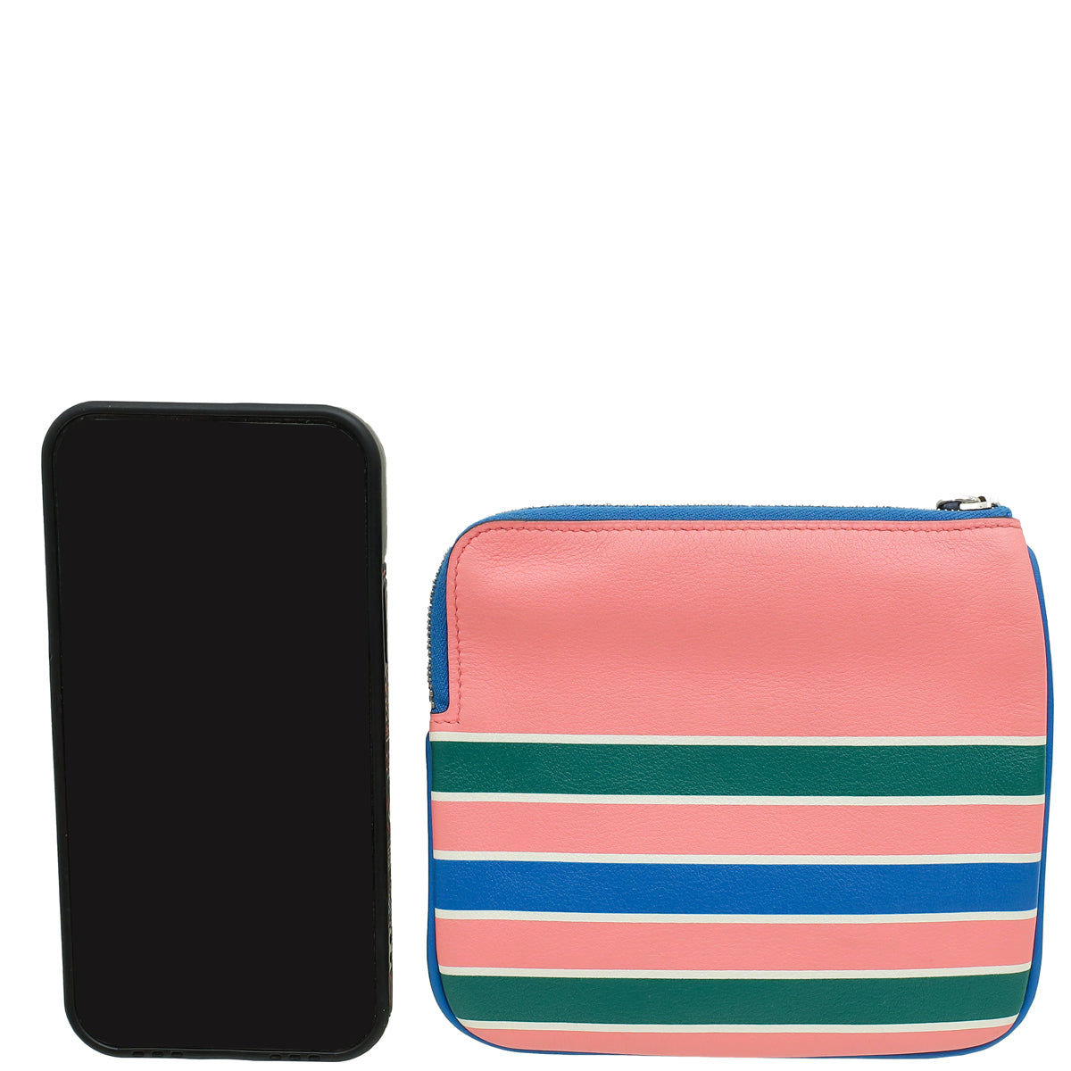 Hermes Bicolor Swift Couverture Nouvelle Carre Pocket Pouch-Hermes-THE CLOSET