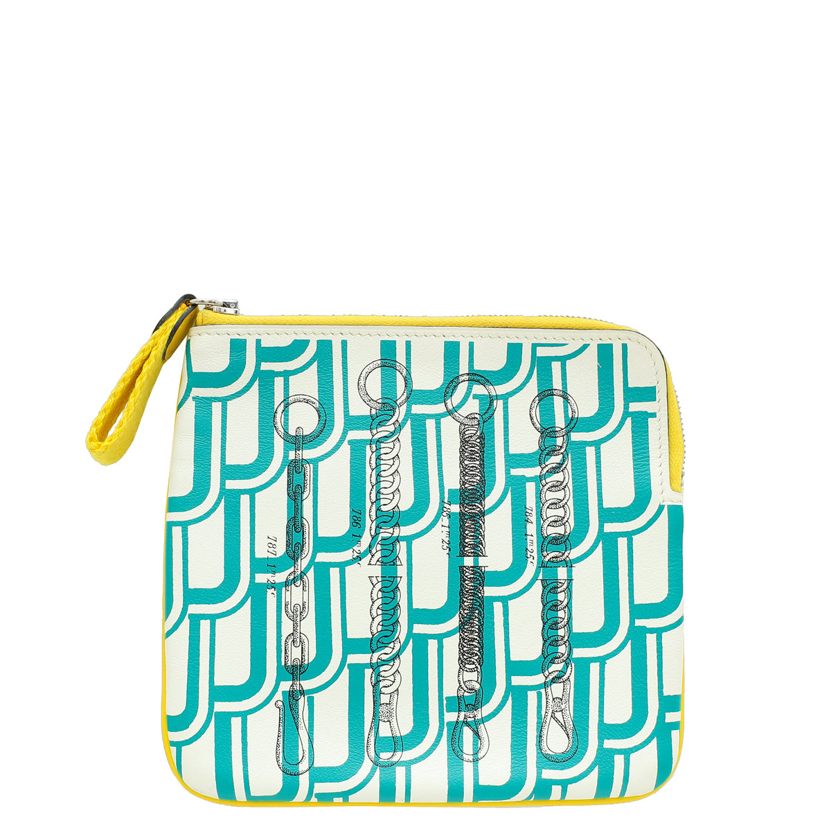 Hermes Bicolor Manufacture de Boucleries Carre Pocket Swift Pouch-Hermes-THE CLOSET