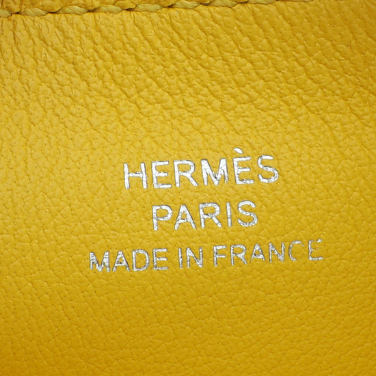 Hermes Bicolor Manufacture de Boucleries Carre Pocket Swift Pouch