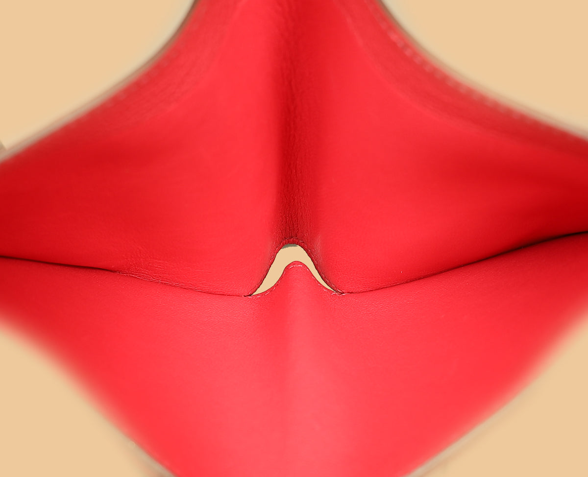 Hermes Bougainvillea Evelyne Card Wallet-Hermes-THE CLOSET