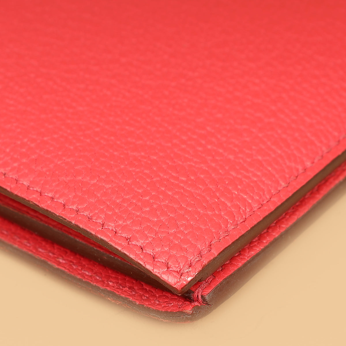 Hermes Bougainvillea Evelyne Card Wallet-Hermes-THE CLOSET