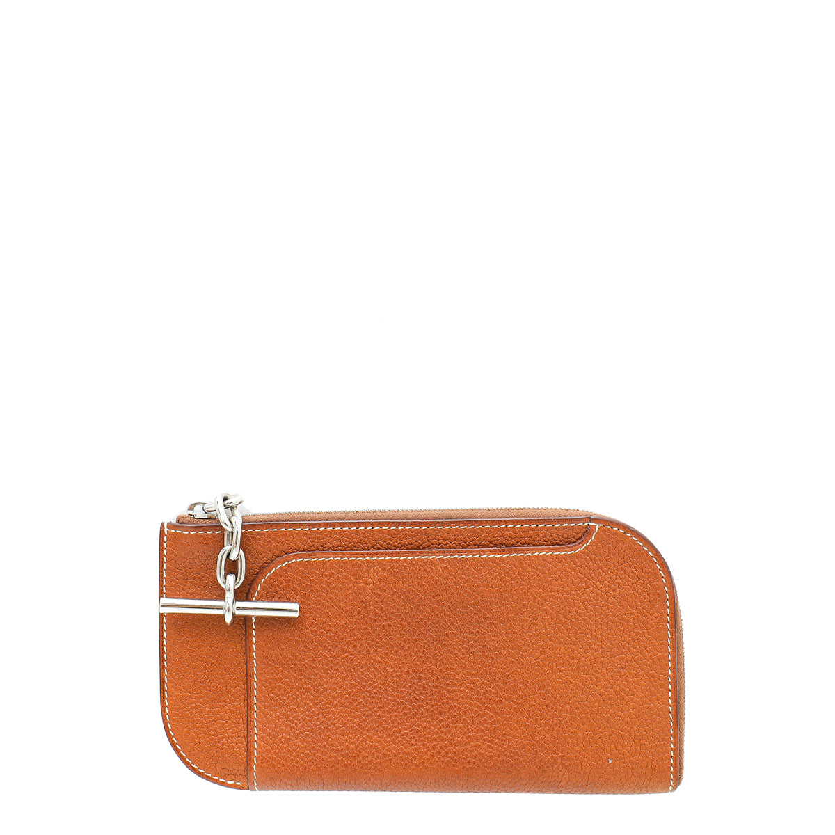 Hermes Gold Barenia Faubourg "Strap" PM Phone Case-Hermes-THE CLOSET