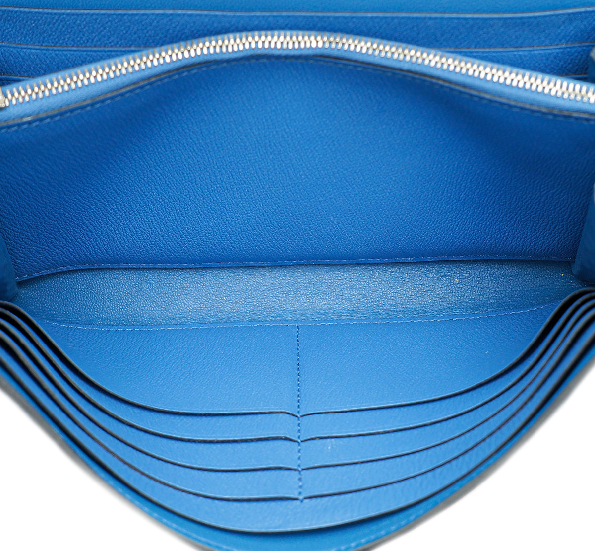 Hermes Bleu Zellige Alligator Constance Wallet | Pre-Owned The
