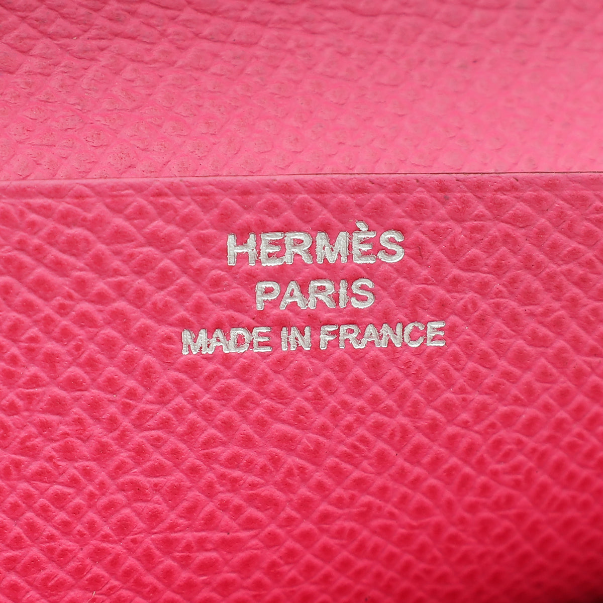 Hermes Bicolor Trifold Bearn Wallet