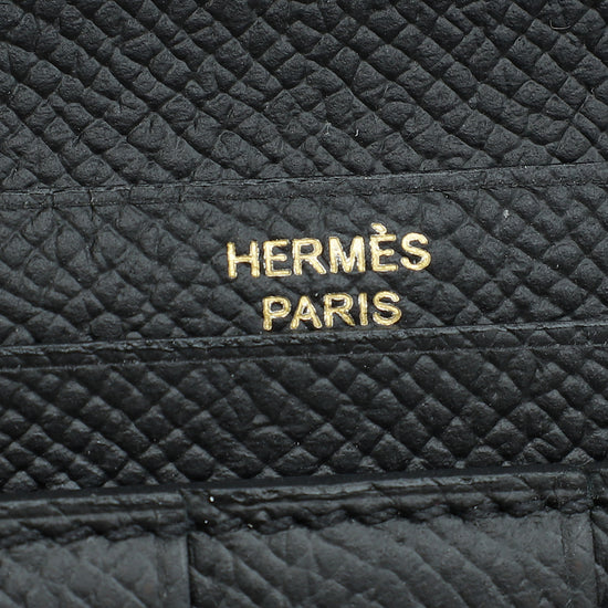 Hermes Noir Bearn Wallet