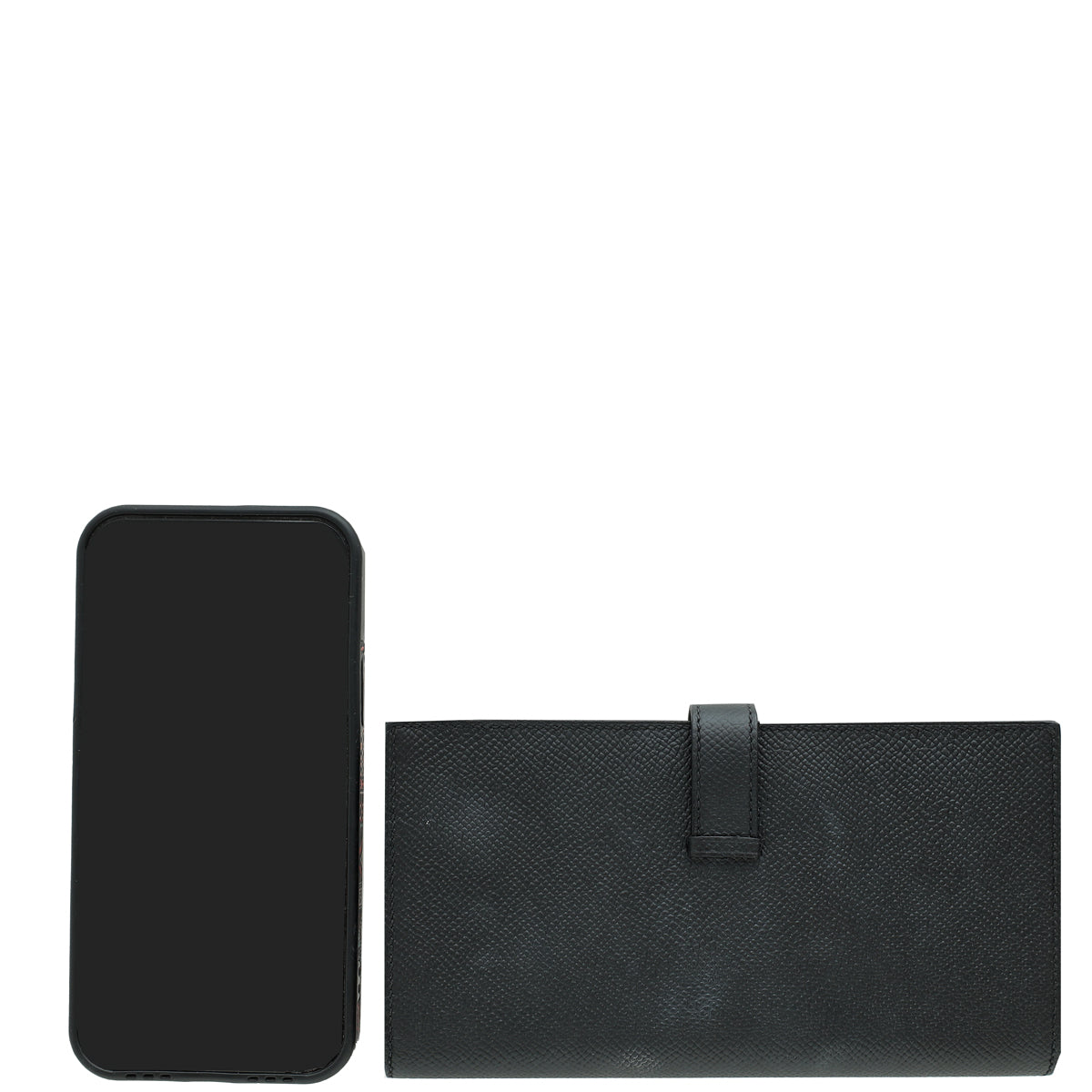 Hermes Noir Bearn Wallet-Hermes-THE CLOSET