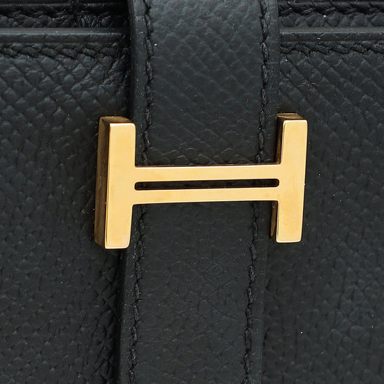 Hermes Noir Bearn Wallet