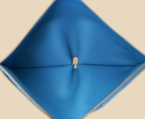 Hermes Bicolor Bearn Verso Compact Wallet-Hermes-THE CLOSET