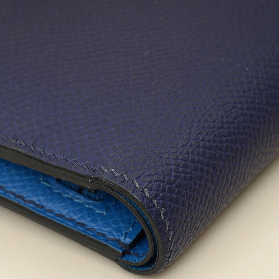 Hermes Bicolor Bearn Verso Compact Wallet-Hermes-THE CLOSET