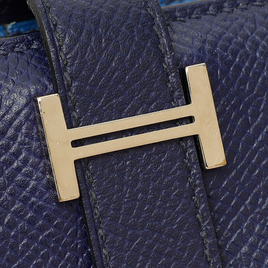 Hermes Bicolor Bearn Verso Compact Wallet-Hermes-THE CLOSET