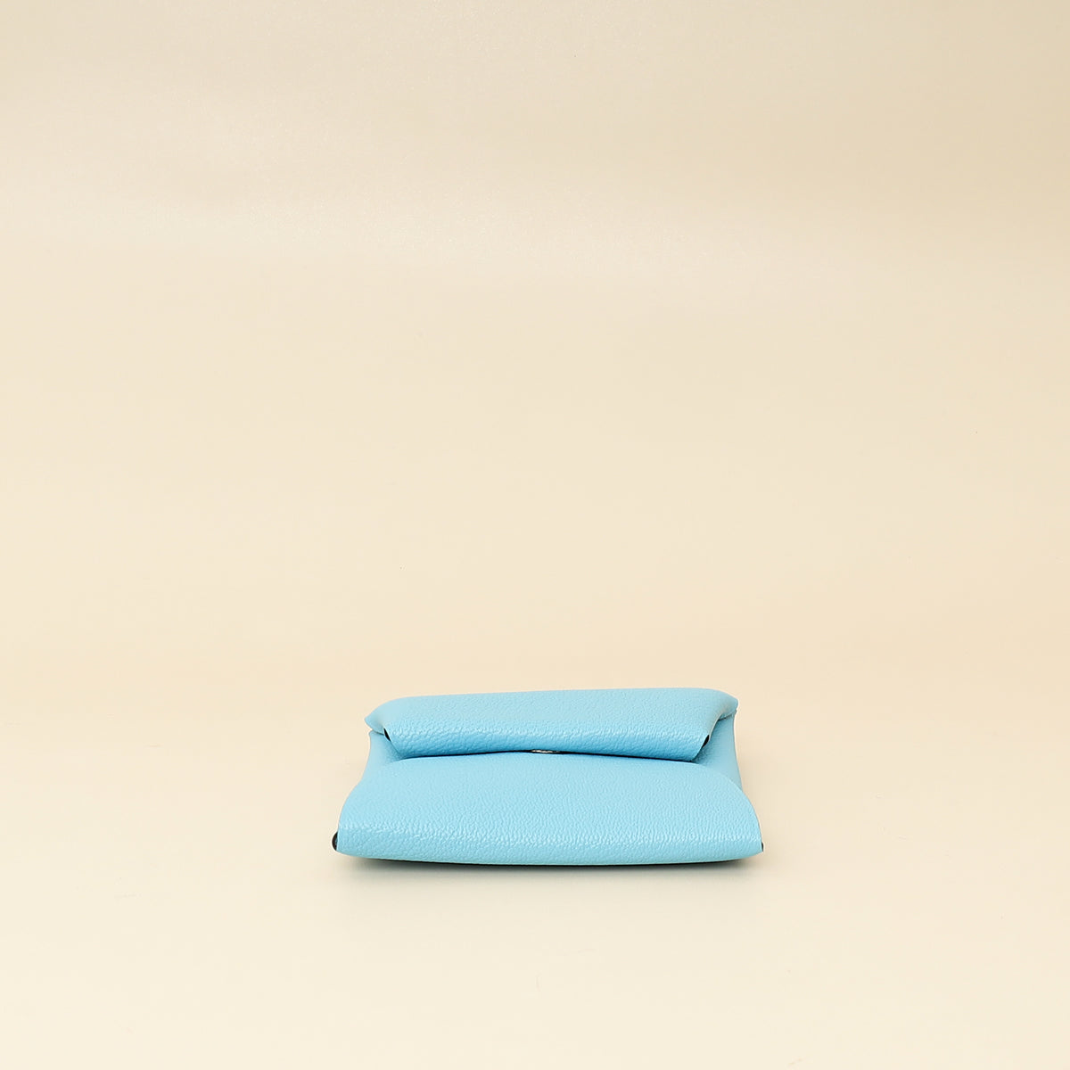 Hermes Bleu De Nord Mysore Goatskin Bastia Change Purse-Hermes-THE CLOSET