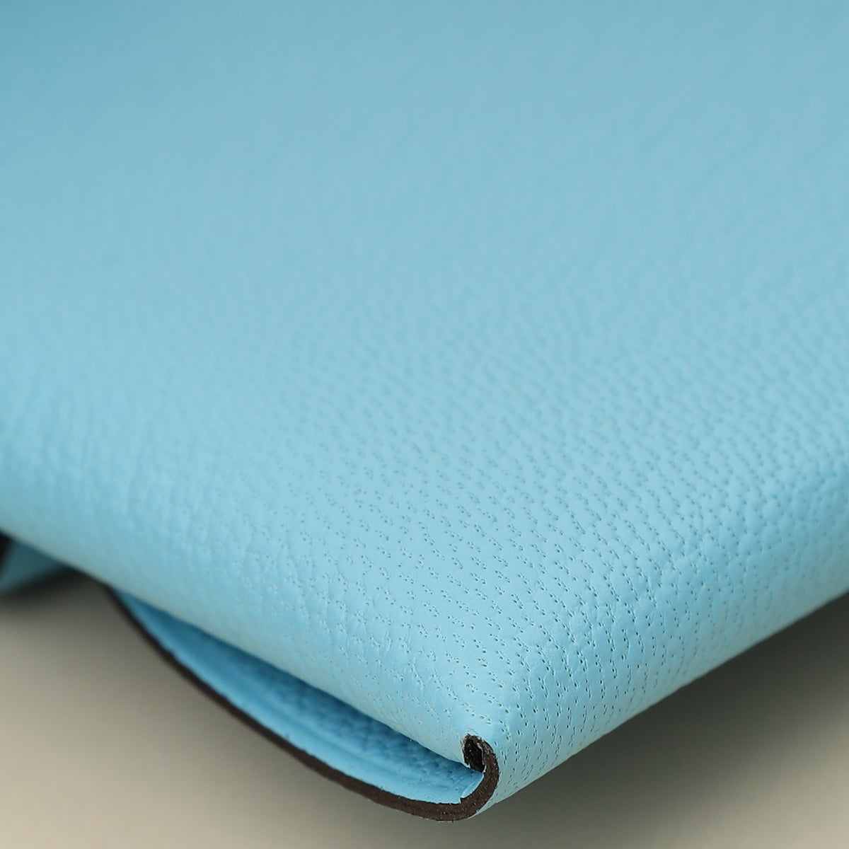 Hermes Bleu De Nord Mysore Goatskin Bastia Change Purse-Hermes-THE CLOSET