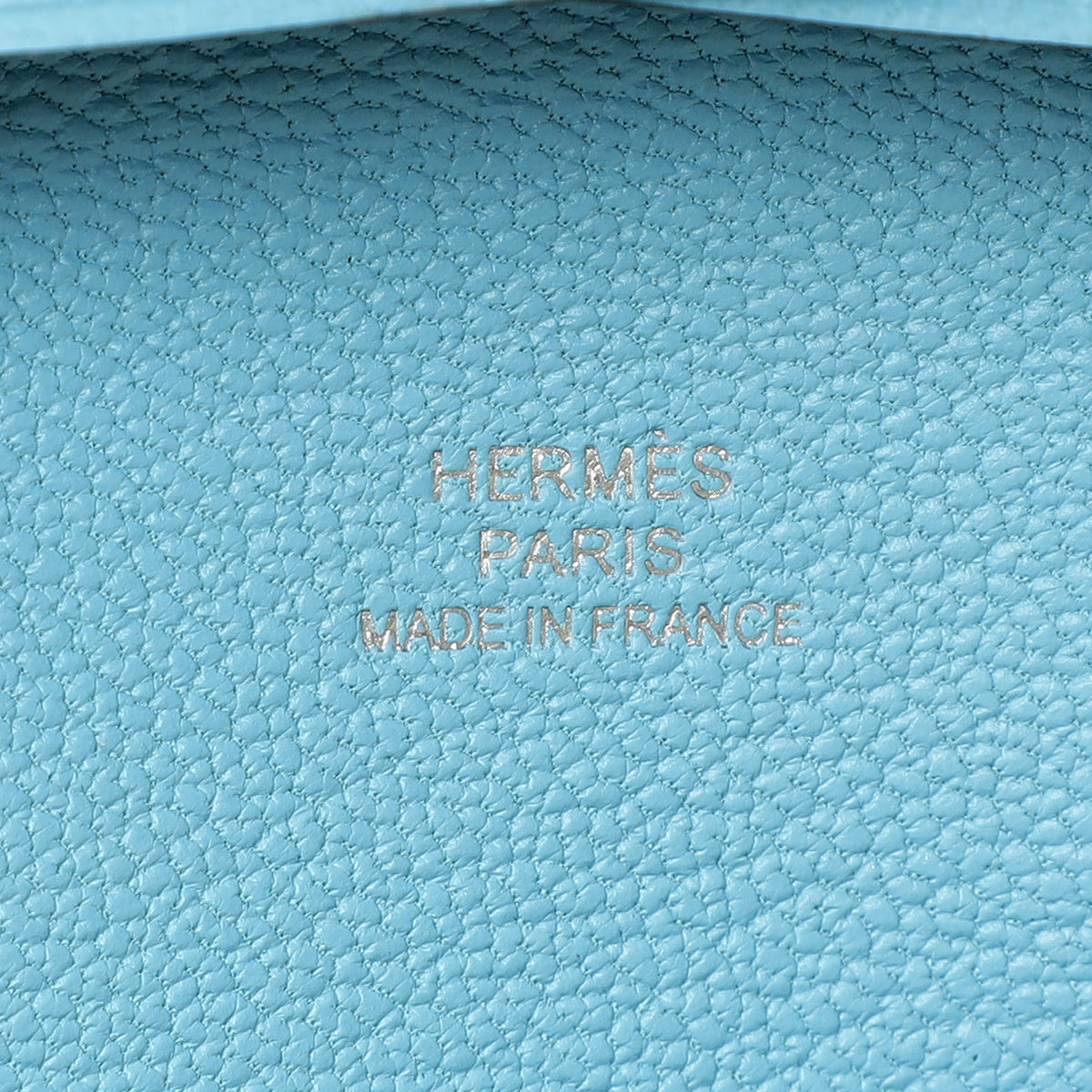 Hermes Bleu De Nord Mysore Goatskin Bastia Change Purse-Hermes-THE CLOSET