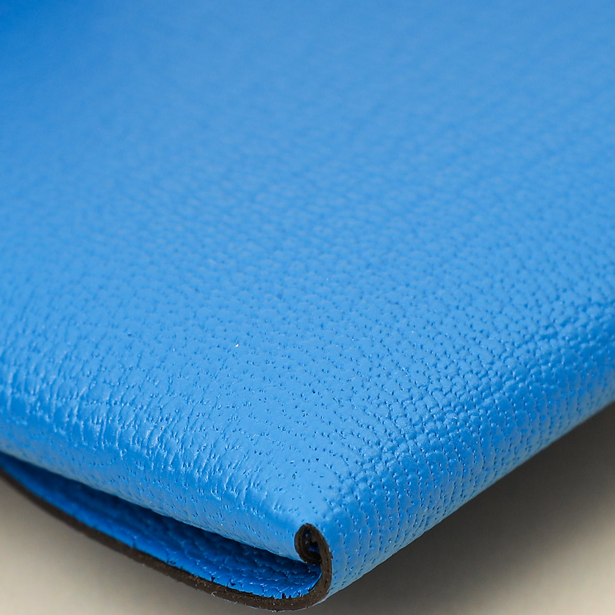 Hermes Bleu Hydra Mysore Goatskin Bastia Change Purse-Hermes-THE CLOSET