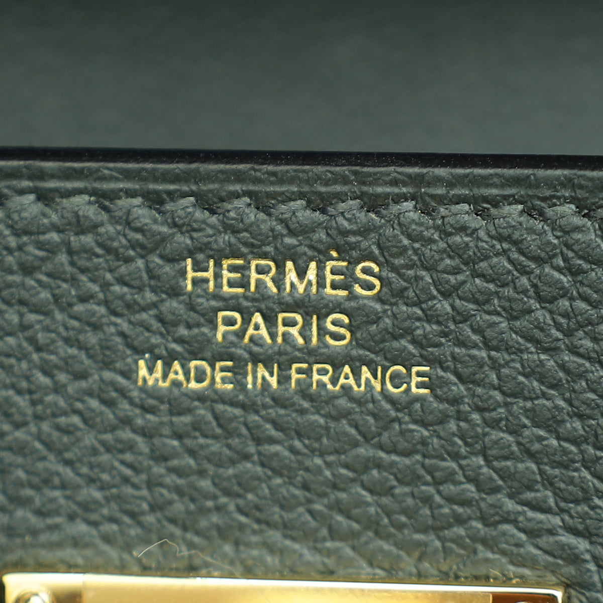 Hermes Vert Chypress Kelly To Go Evercolor Wallet