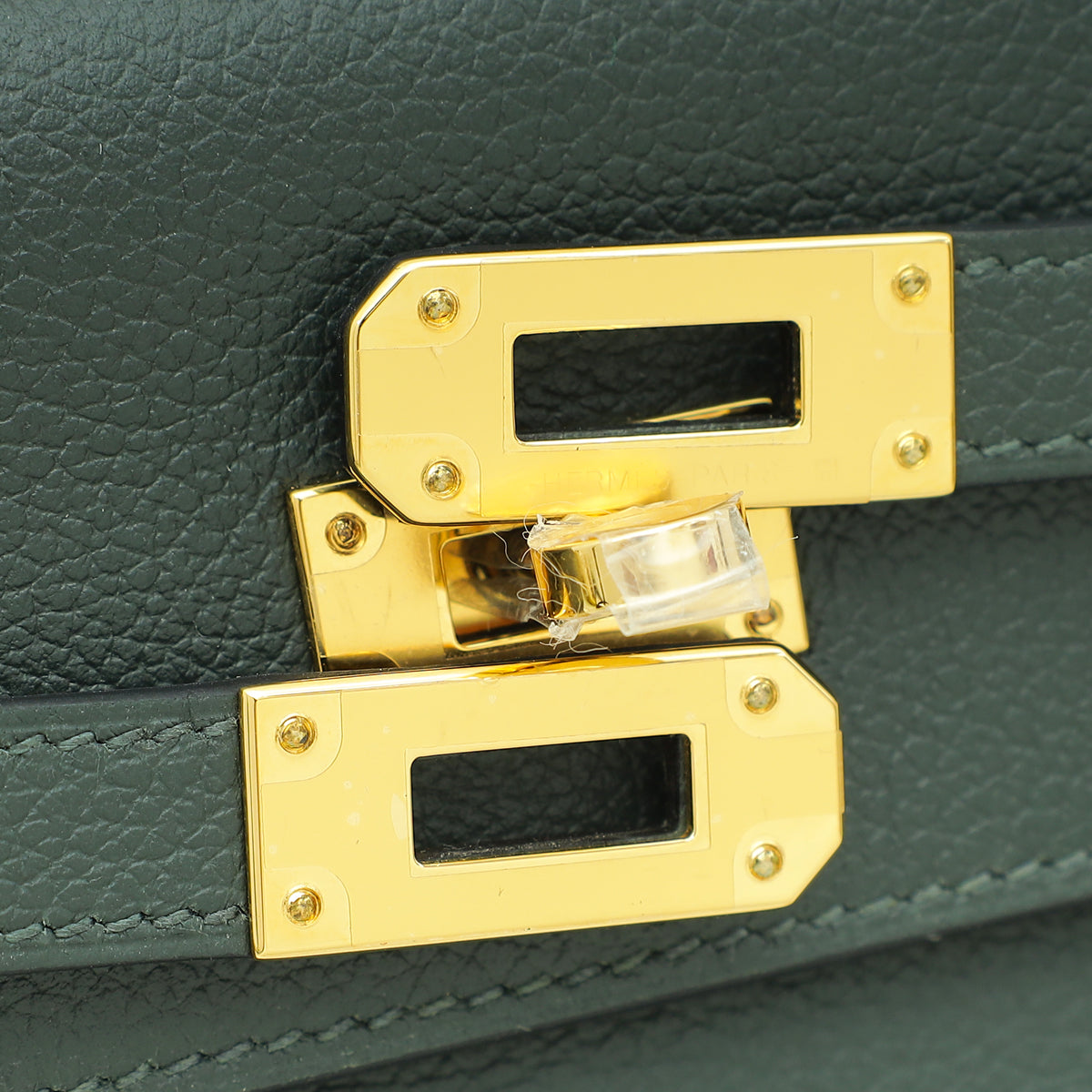 Hermes Vert Chypress Kelly To Go Evercolor Wallet