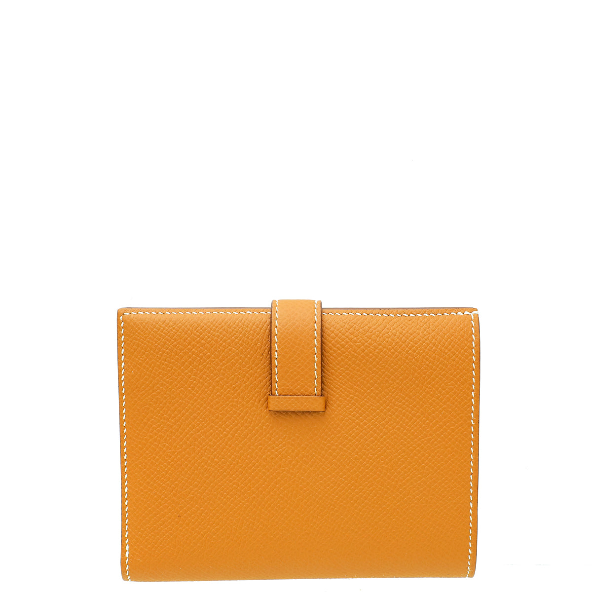 Hermes Gold Bearn Compact Wallet