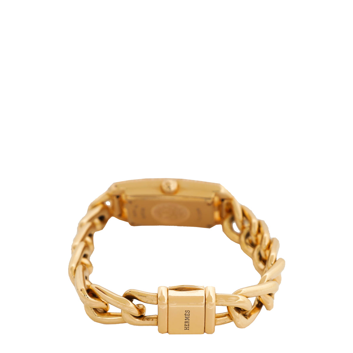 Hermes Rose Gold Diamonds Nantucket Quartz Small Model 29mm Watch-Hermes-THE CLOSET