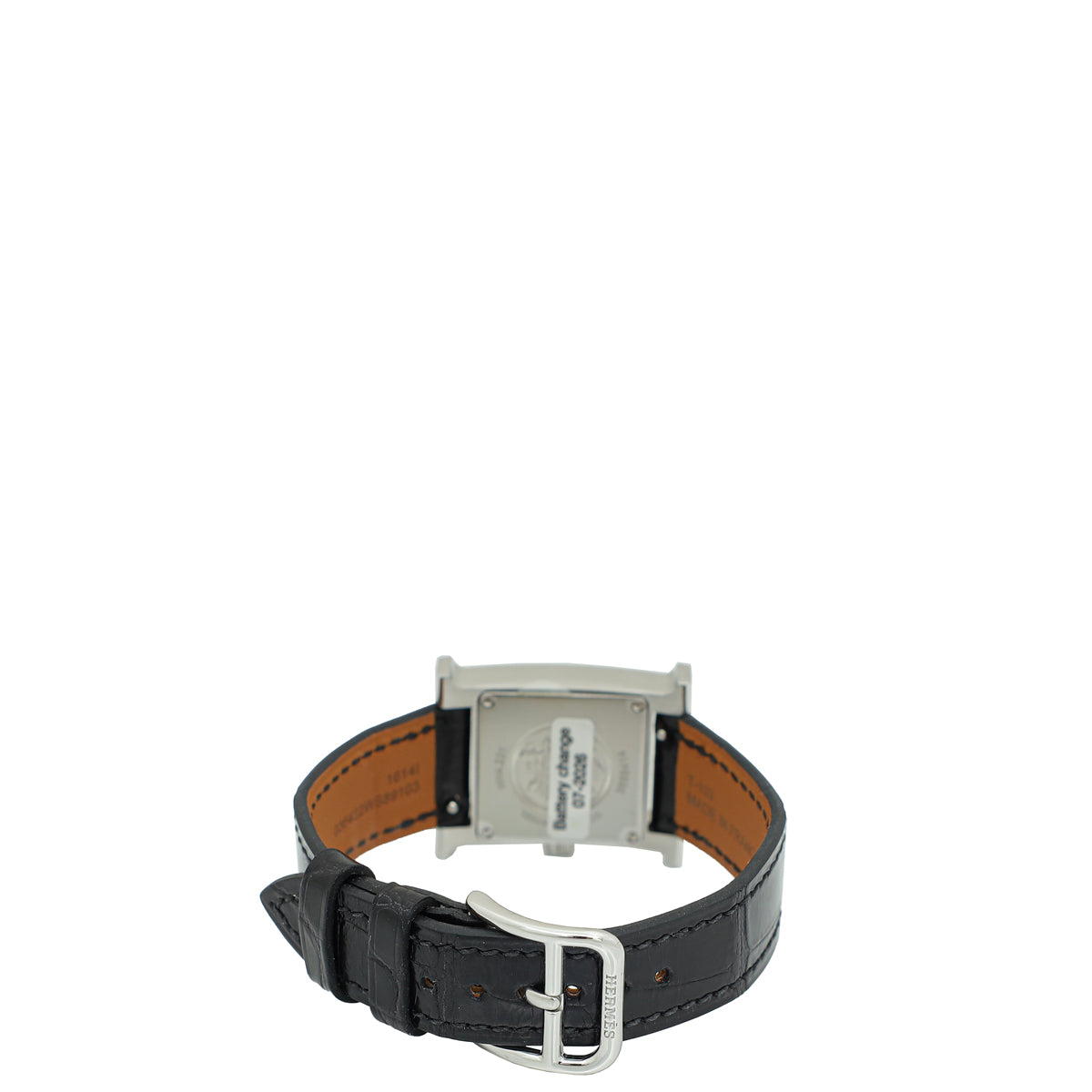 Hermes Stainless Steel Heure H Diamond, Small model, 25 mm Quartz Watch-Hermes-THE CLOSET