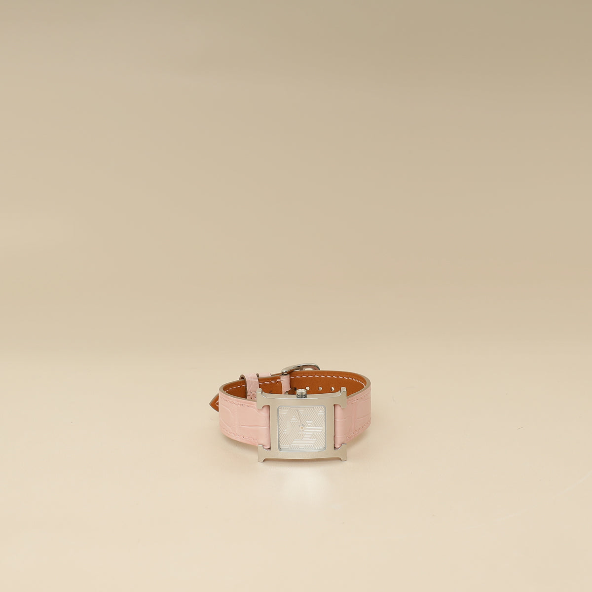 Hermes Stainless Steel Heure H 21mm Small Model Quartz Watch-Hermes-THE CLOSET