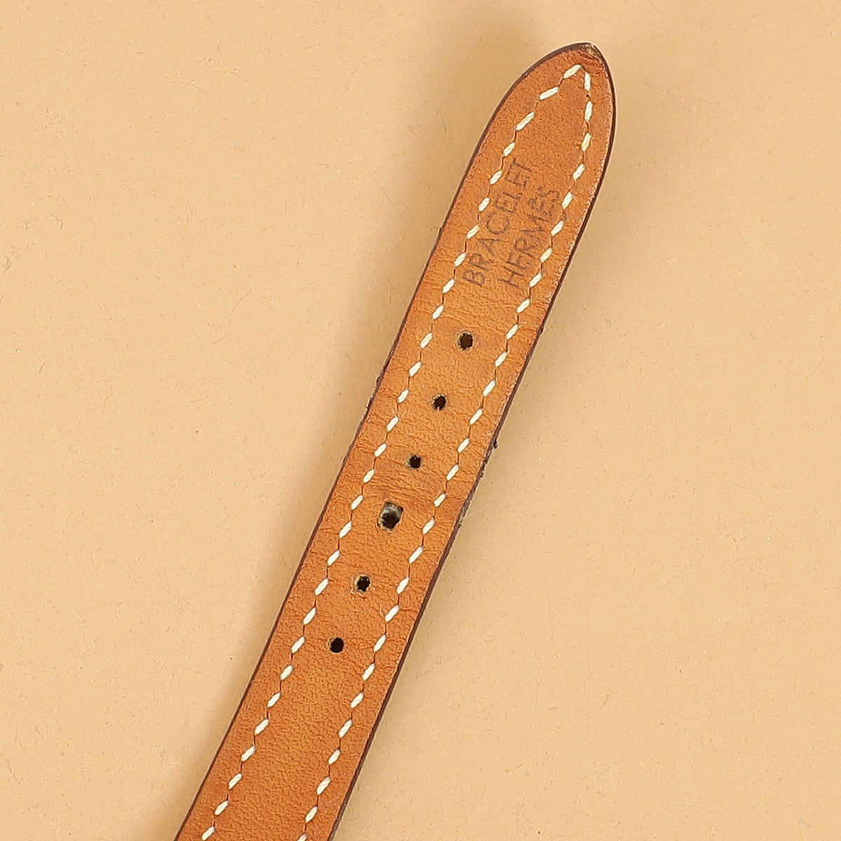 Hermes Yellow Gold Plated Heure H Mini Model 21mm Quartz Watch-Hermes-THE CLOSET