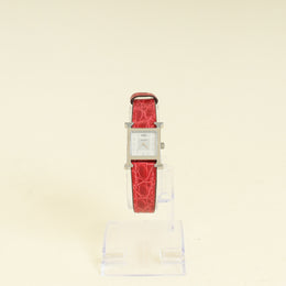 Hermes Stainless Steel Heure H 17mm Quartz Movement Watch