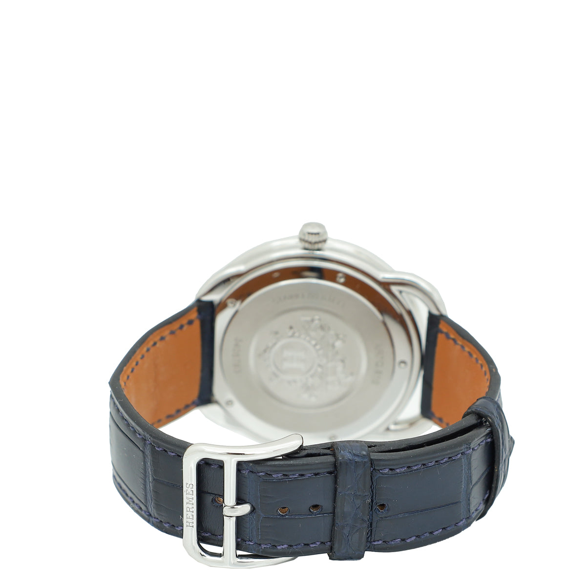 Hermes Arceau Stainless Steel Large Size 40mm Quartz Men's Watch-Hermes-THE CLOSET