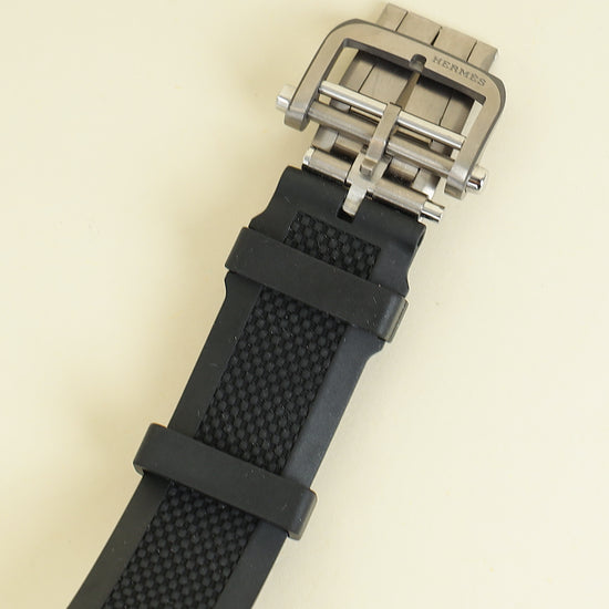 Hermes Noir H08 42mm Watch