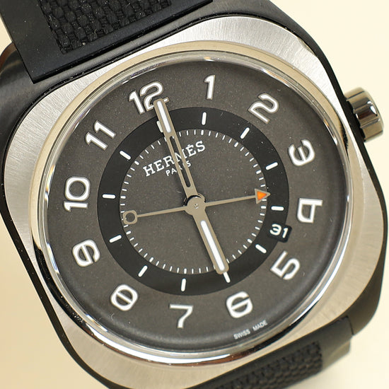 Hermes Noir H08 42mm Watch