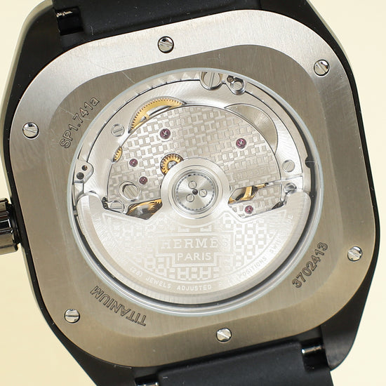 Hermes Noir H08 42mm Watch