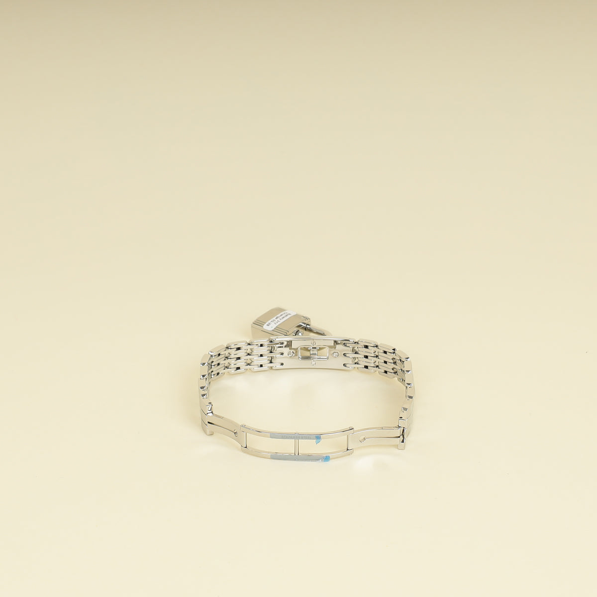 Hermes Stainless Steel Diamond Kelly Quartz 16mm Watch Mini Model